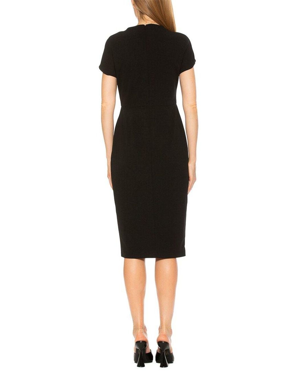 Alexia Admor Black Illy Sheath Dress