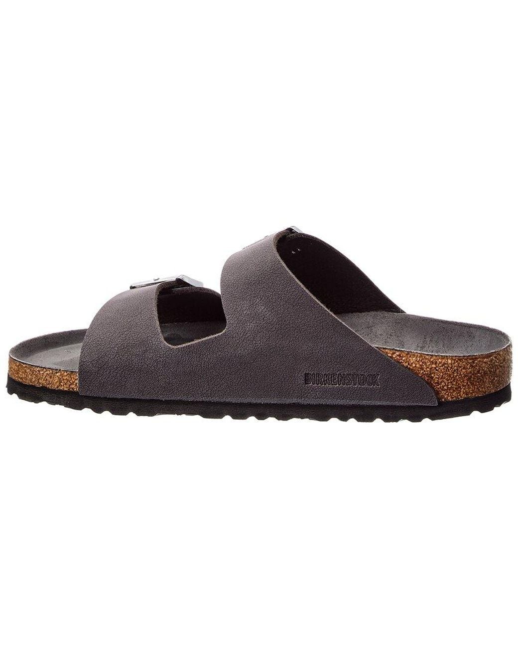 Birkenstock Brown Arizona Narrow Birkibuc Sandal
