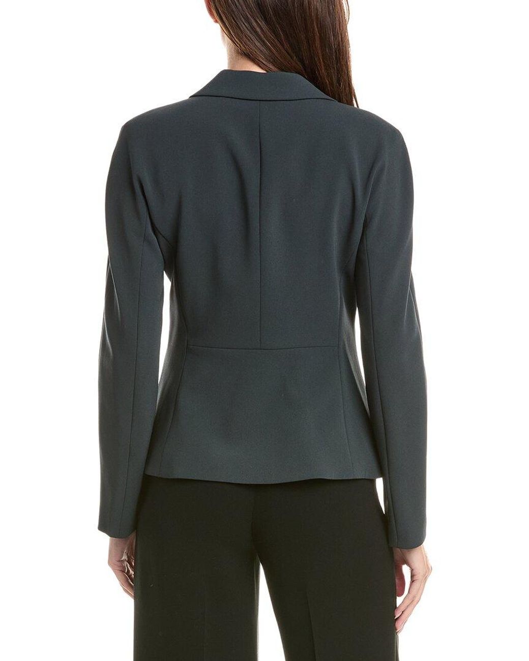 Theory Red Admiral Crepe Shaped Blazer