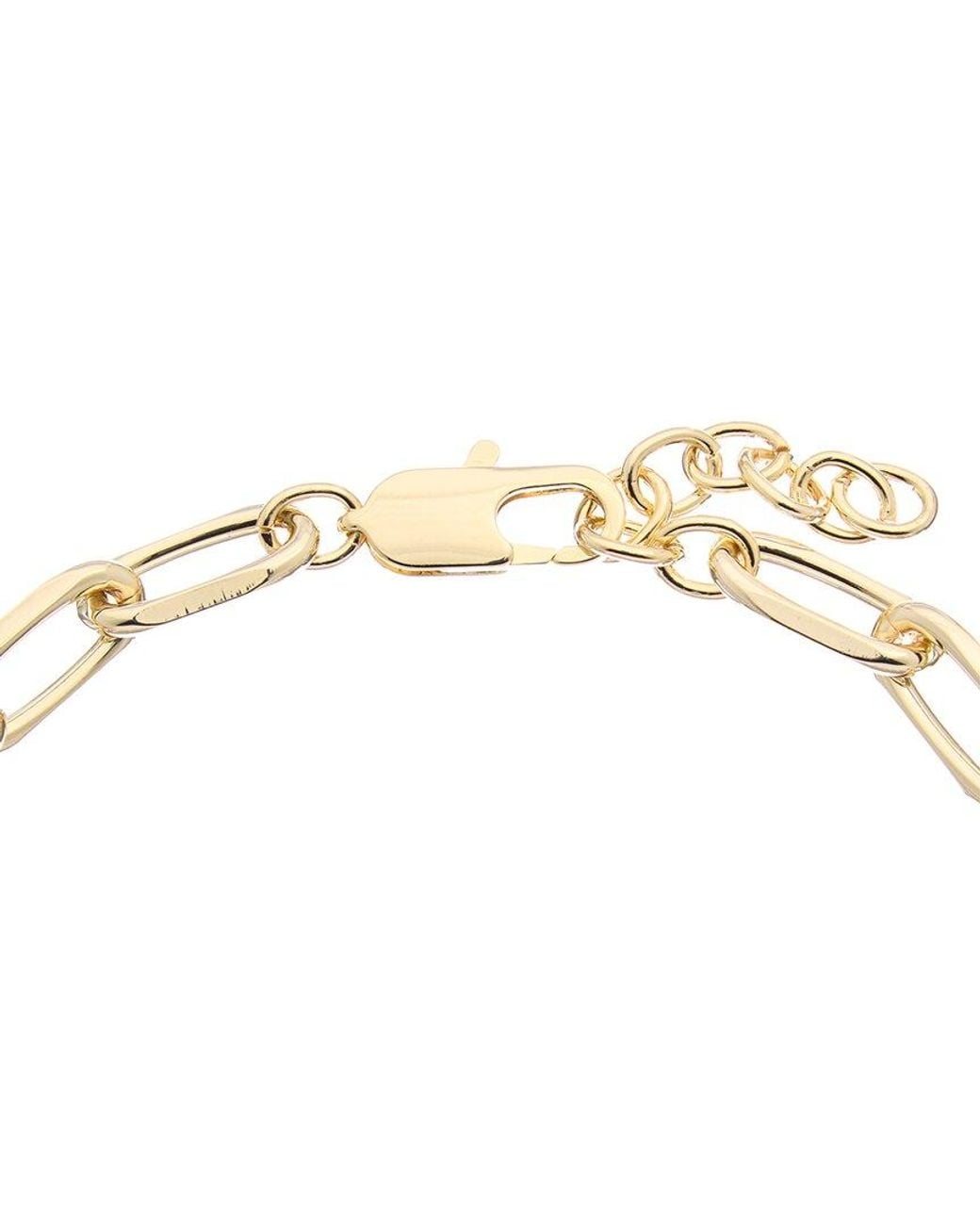 Juvell Metallic 18k Plated Link Necklace