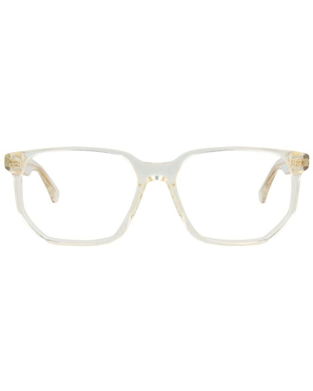 Bottega Veneta White 54Mm Optical Frames