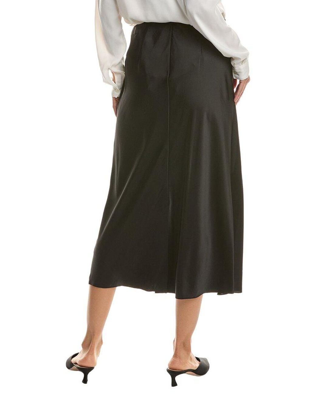 Vince Green Slip Skirt