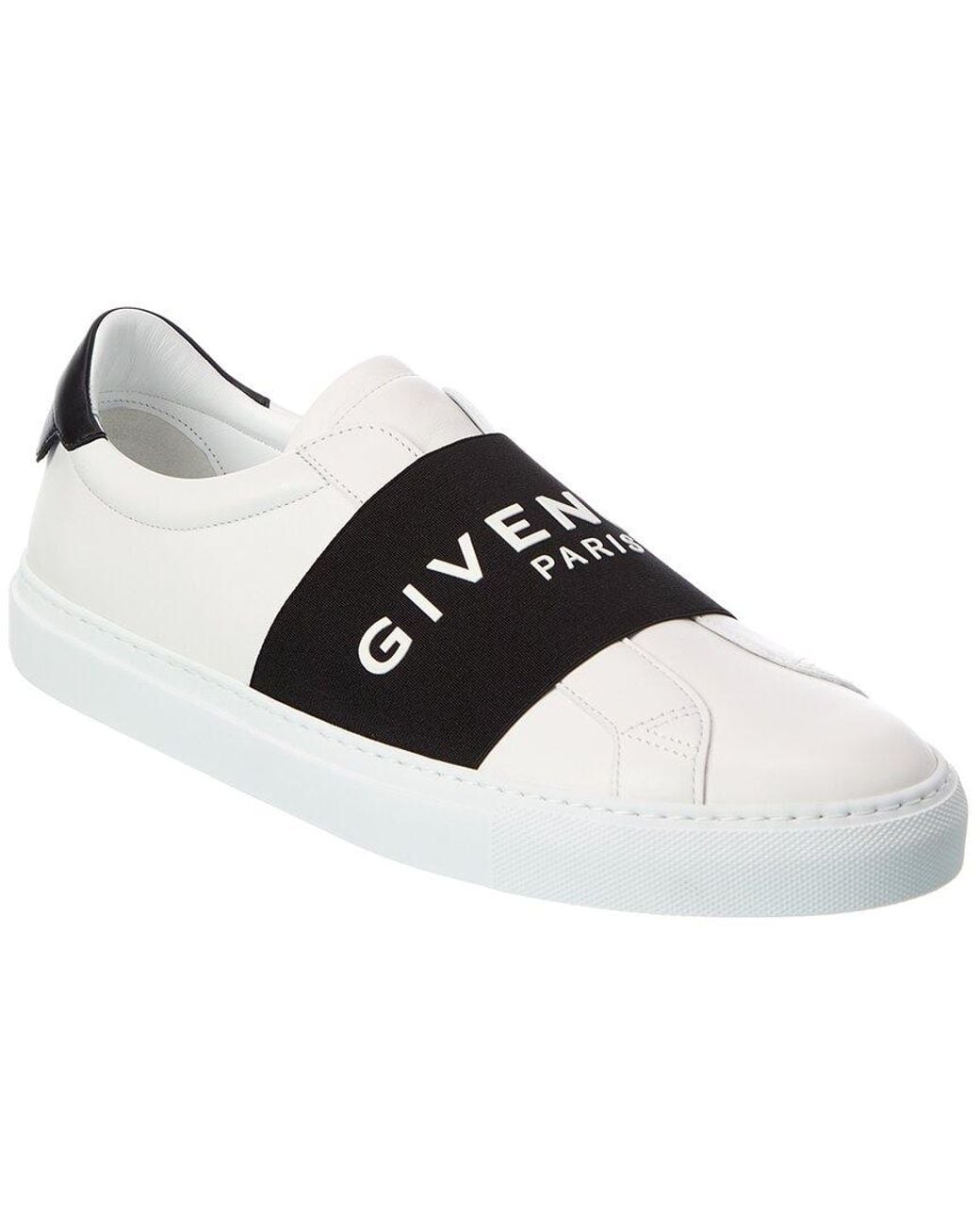 Givenchy Black Elastic Leather Sneaker for men