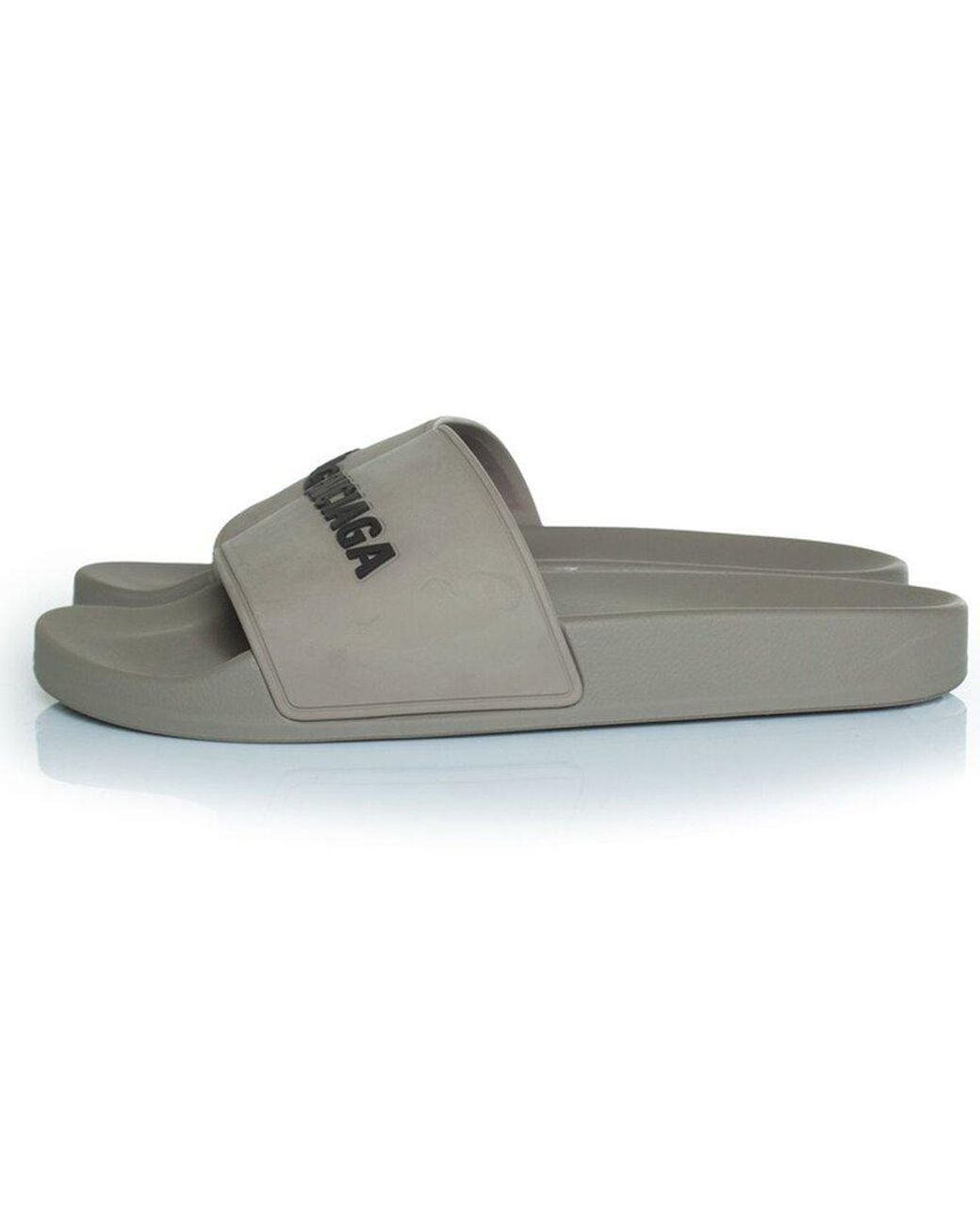 Balenciaga Multicolor Rubber Pool Slide (Authentic Pre-Loved)