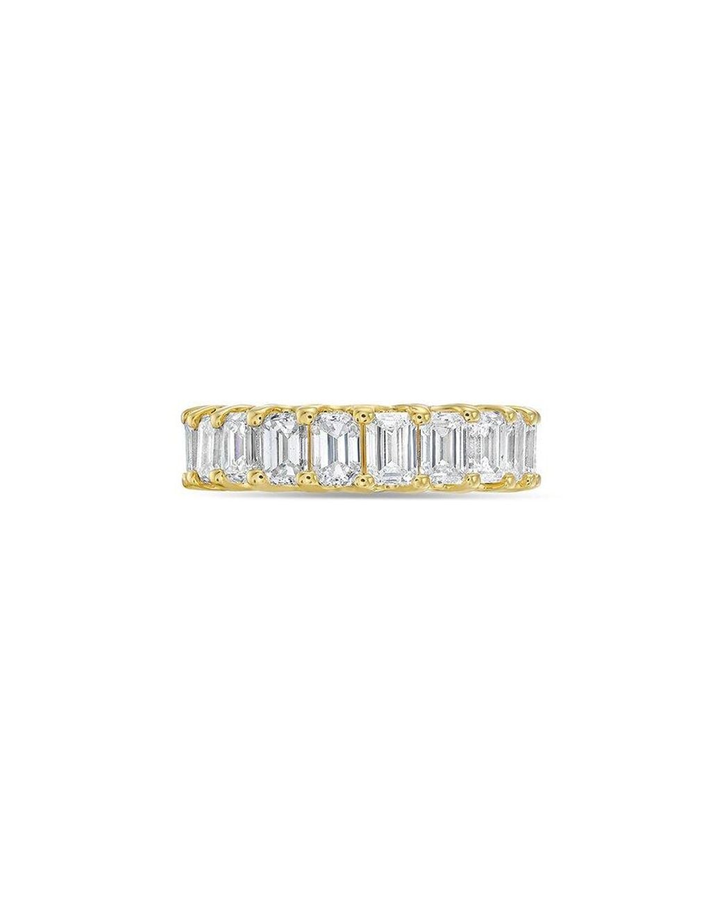 Diana M White Diana M. Fine Jewelry 14K 5.25 Ct. Tw. Lab-Grown Diamond Eternity Ring