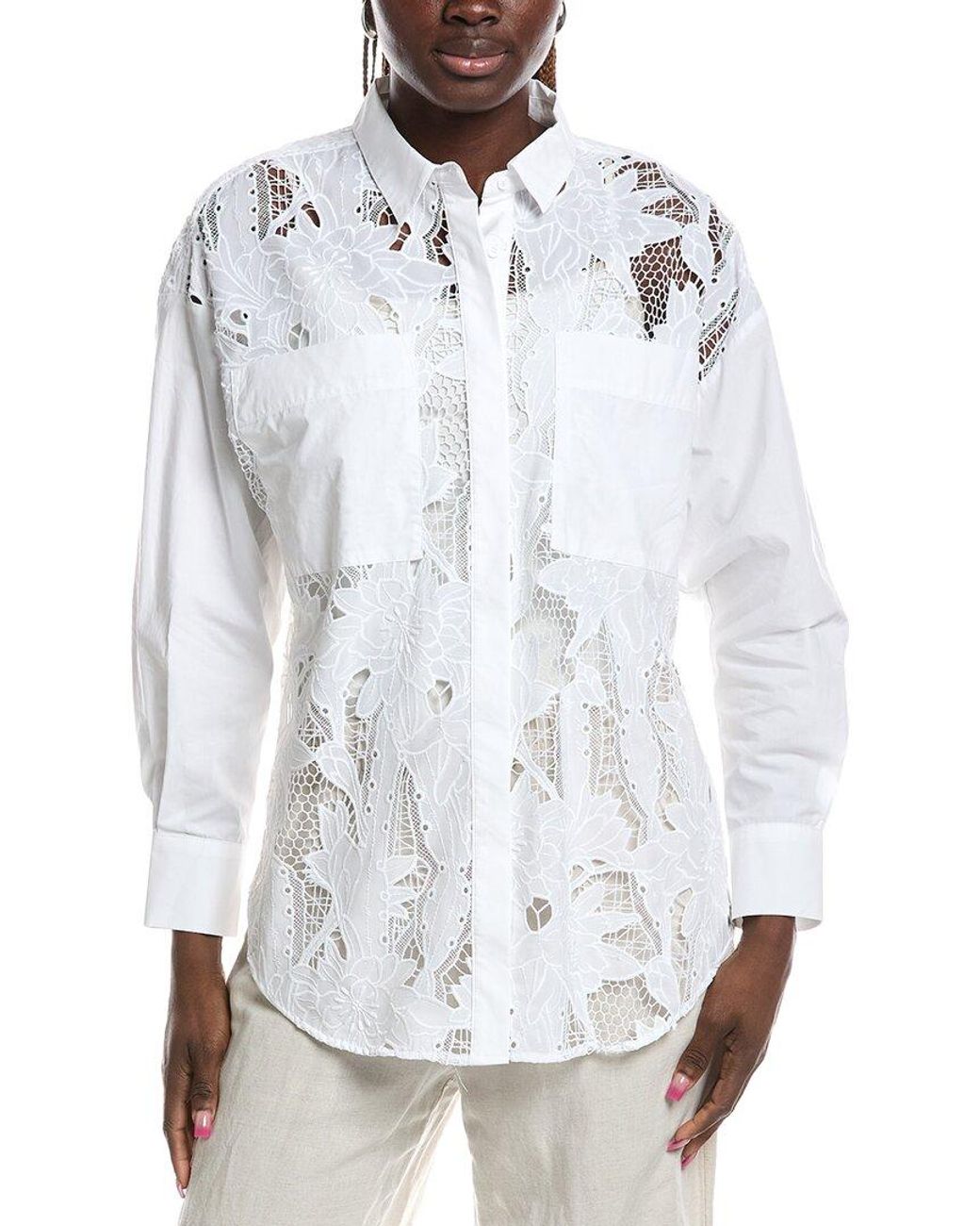 Joseph Ribkoff White Shirt