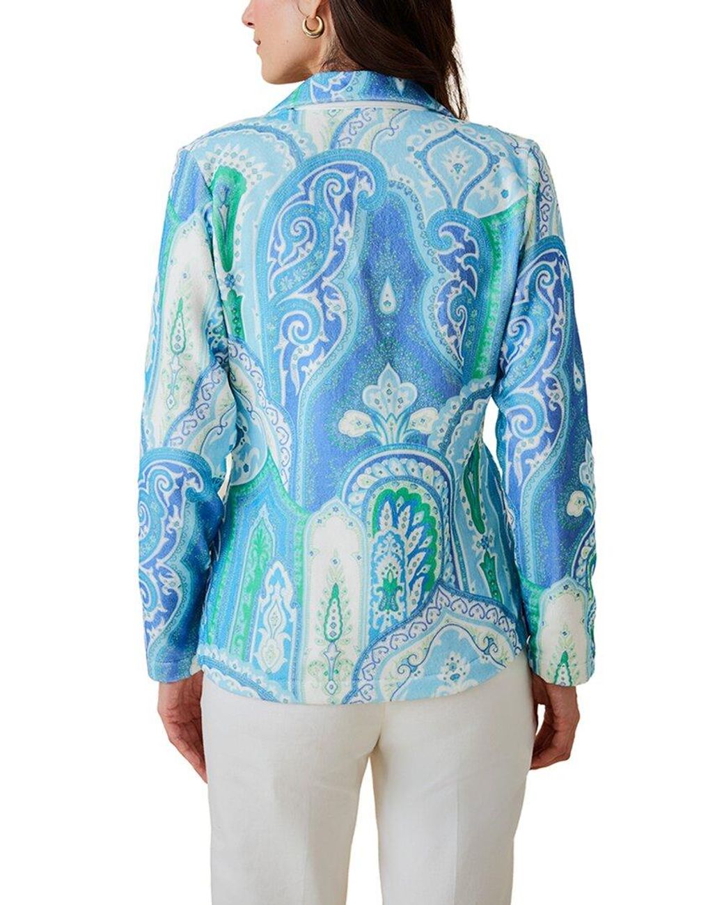 J.McLaughlin Blue Jada Jacket