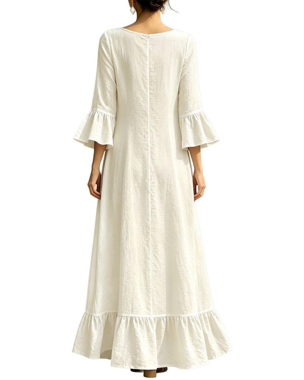 Olivia Taylor Natural Maxi Dress