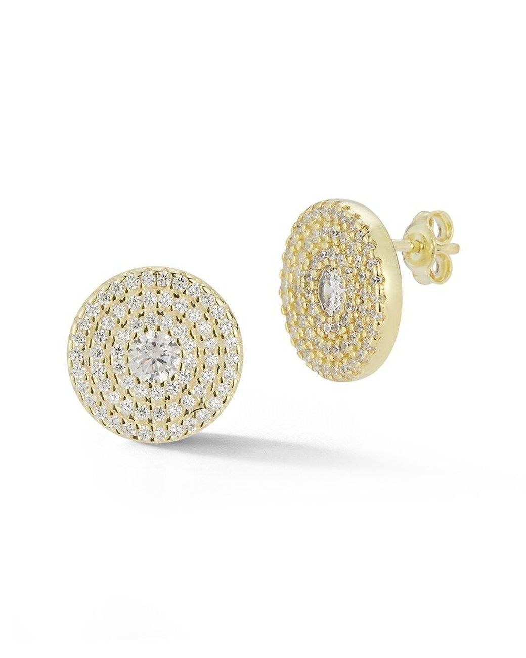 Glaze Jewelry Metallic 14k Over Silver Earrings