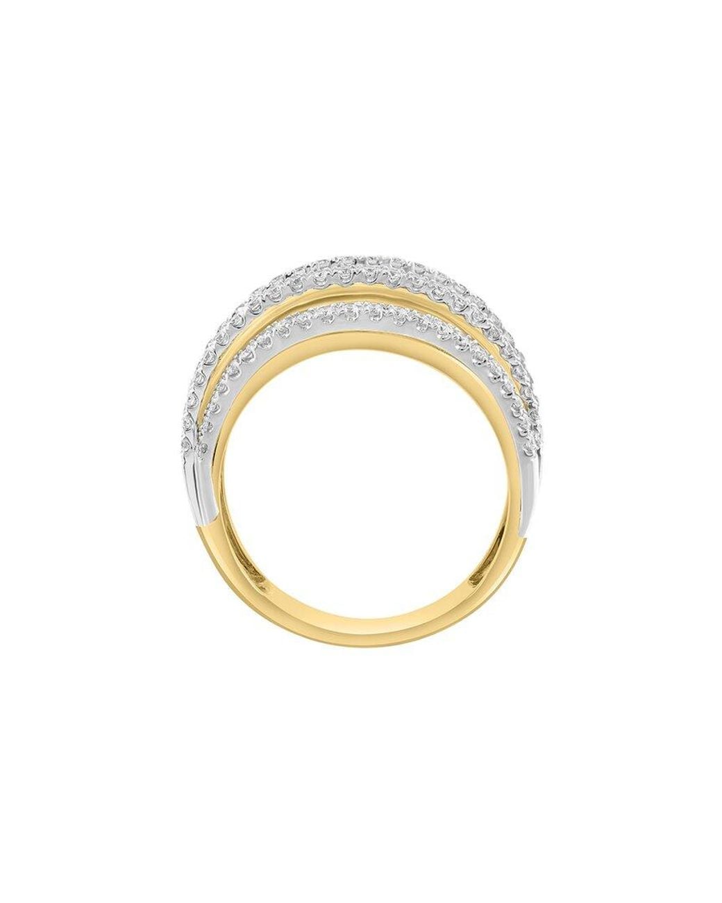 Effy Fine Jewelry White 14K 0.58 Ct. Tw. Diamond Ring