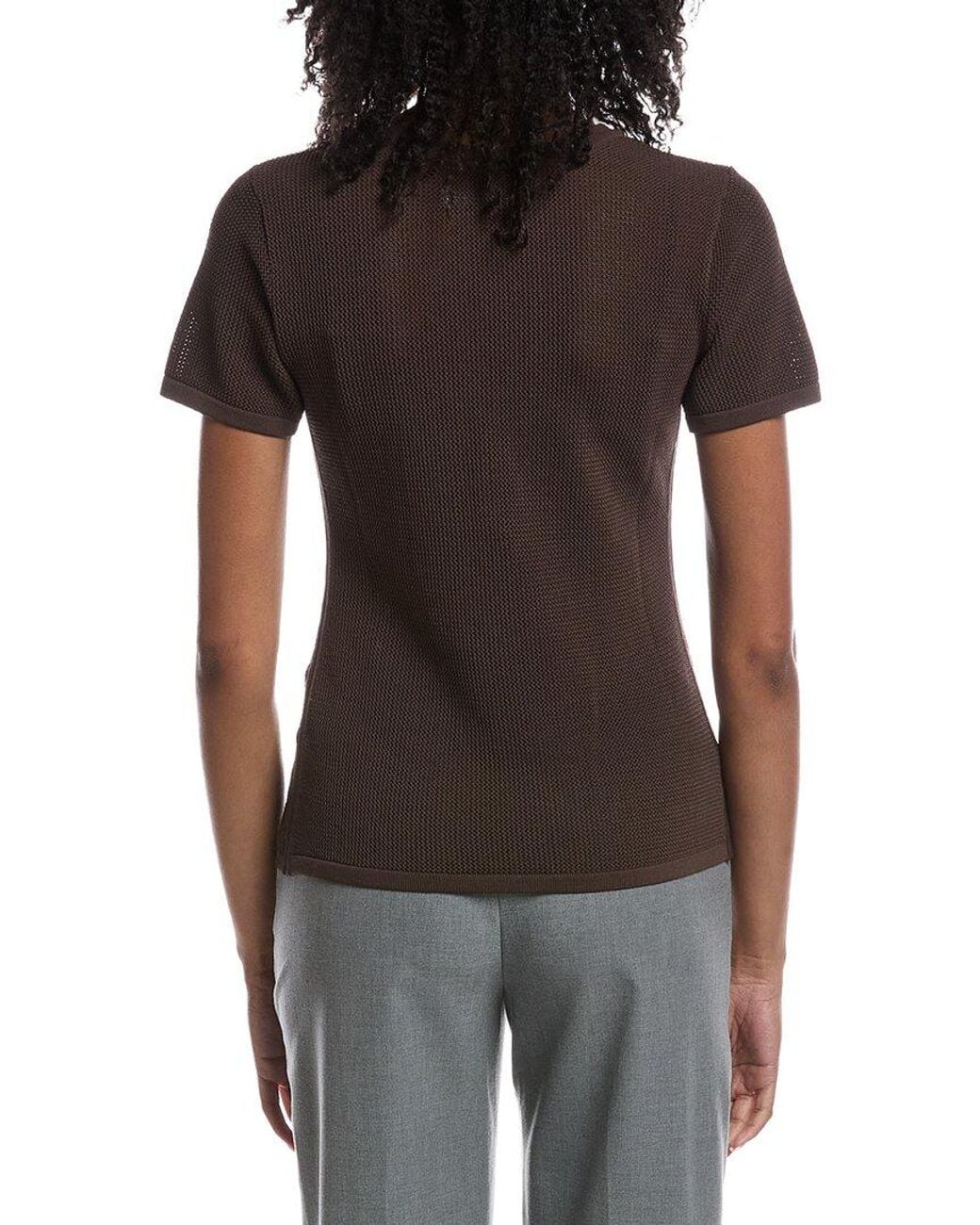 REMAIN STUDIO Black Textured Fitted T-Shirt