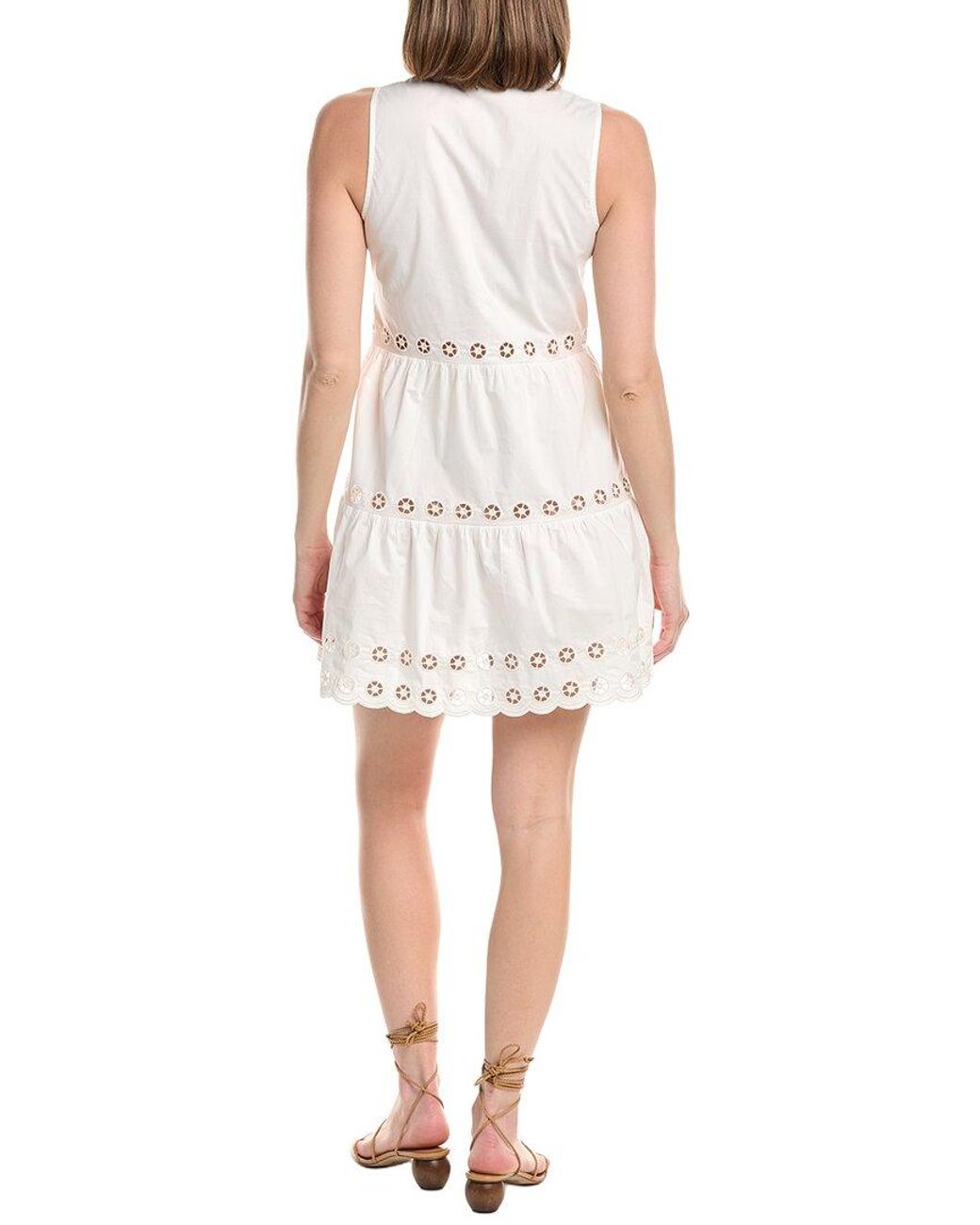 FLORA BEA NYC White Weslie Dress