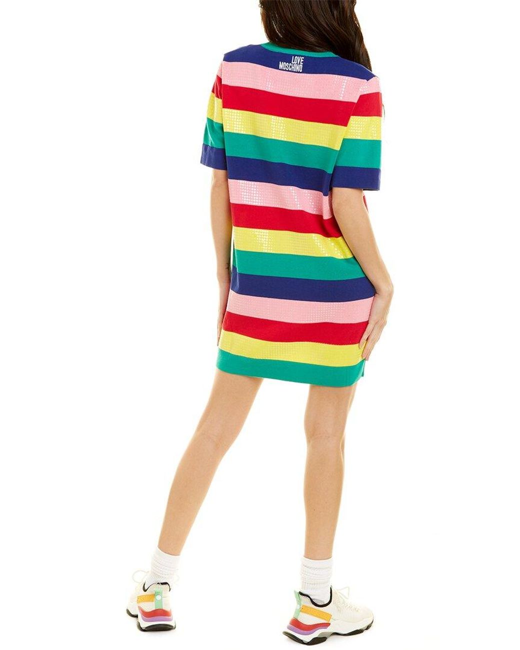 Moschino t shirt dress womens Clearance