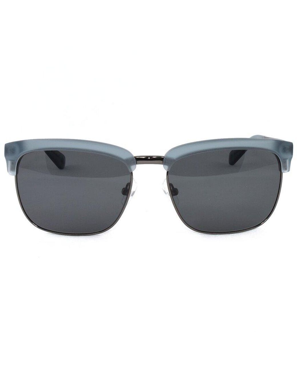 Zac Posen Gray Gable 56Mm Sunglasses for men
