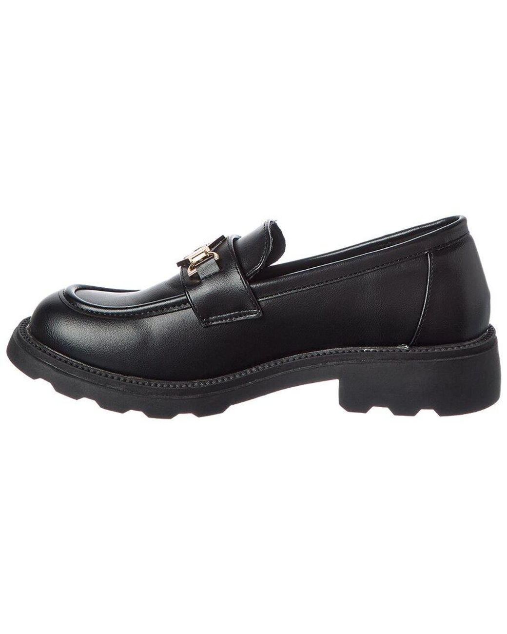 Byblos Black Logo Loafer