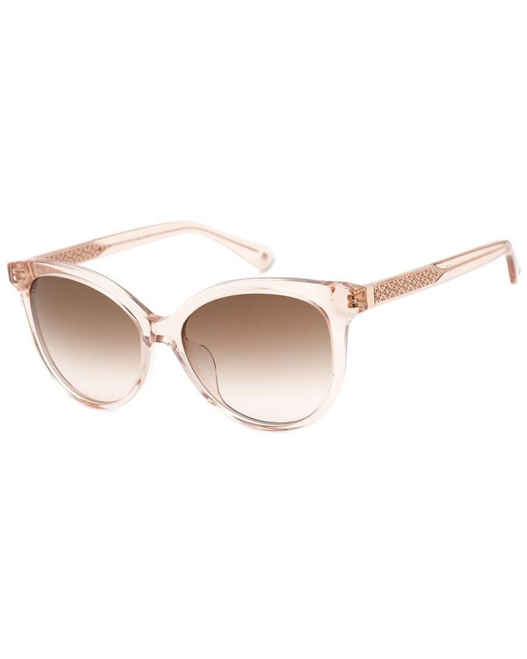 Kate Spade White Kinsley/F/S 55Mm Sunglasses