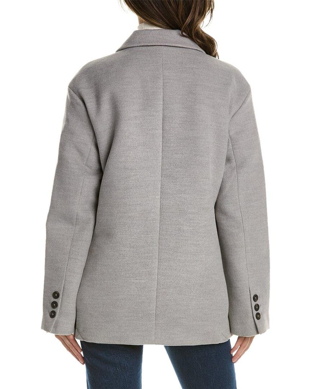 Apparis Gray Celine Oversized Blazer