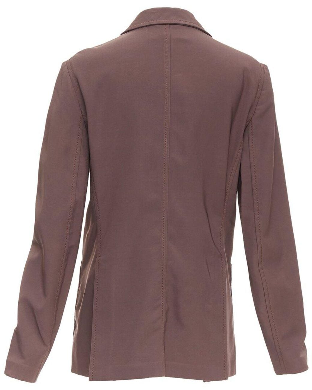 Prada Purple Twill Patch Pocket Jacket, Size It (Authentic Pre-Loved)