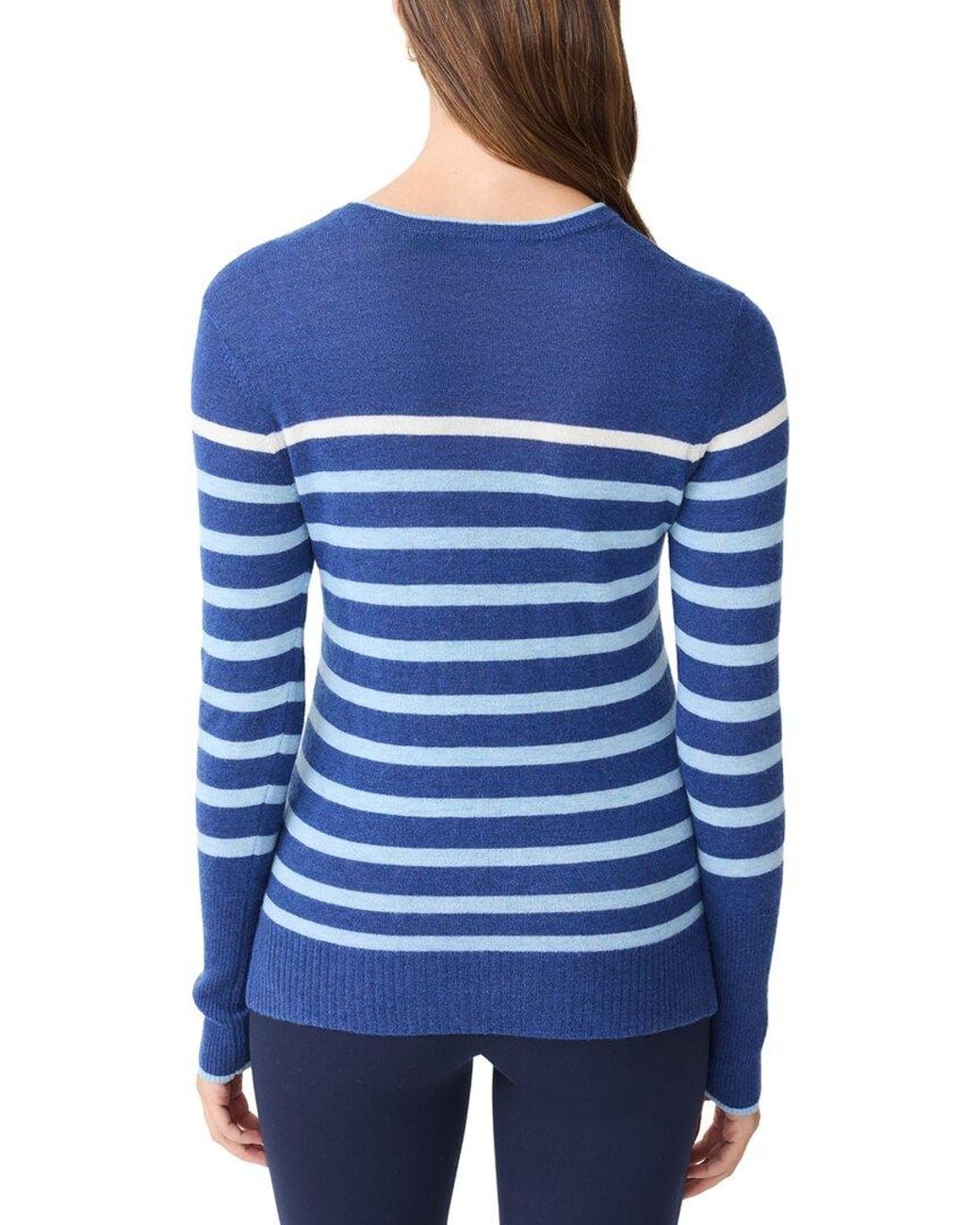 J.McLaughlin Blue Poet Cashmere Sweater