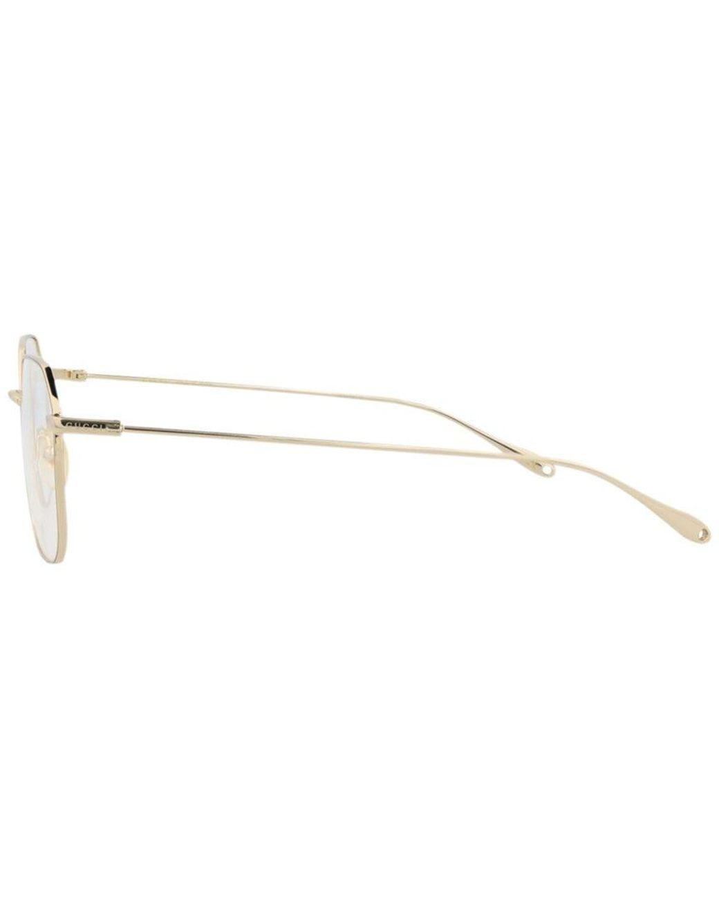 Gucci White 54Mm Optical Frames
