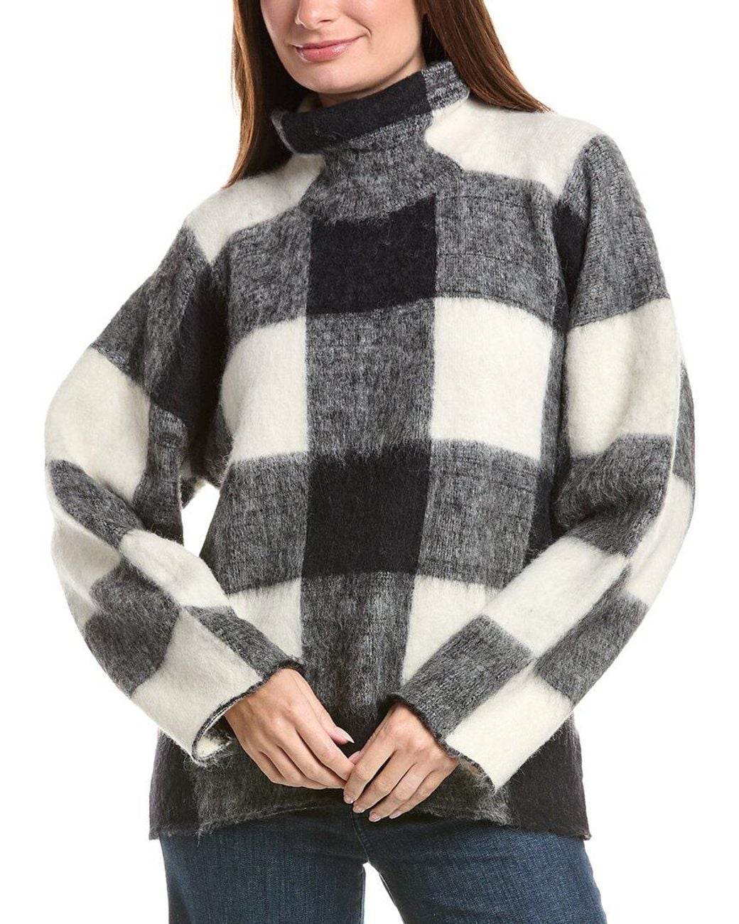 Proenza Schouler Gray Kai Alpaca & Wool-Blend Sweater