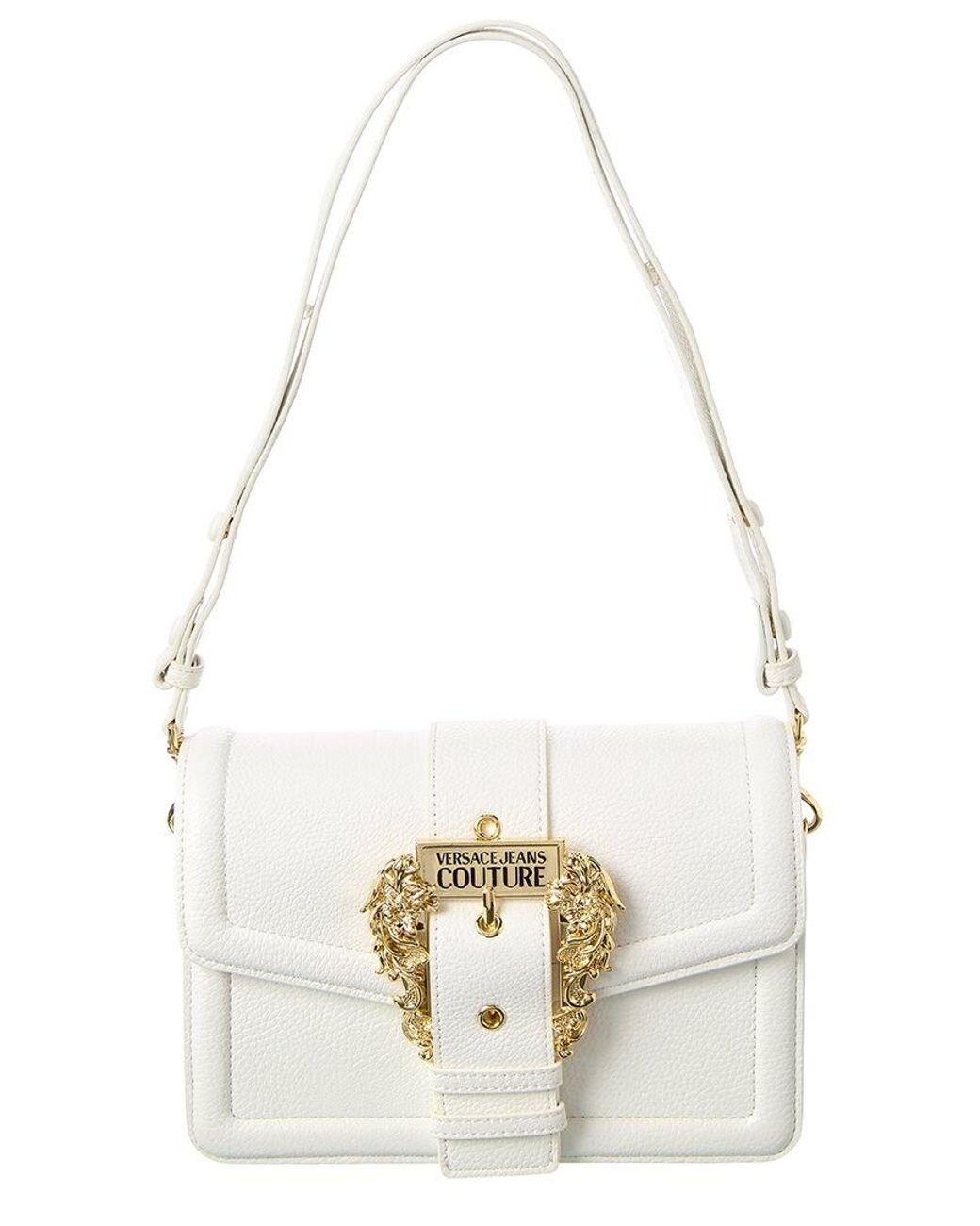 Versace Jeans Couture Couture Shoulder Bag in White | Lyst