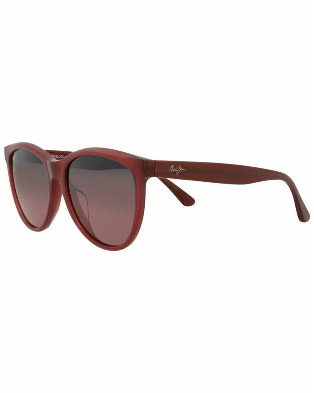 Maui Jim Brown 56Mm Polarized Sunglasses