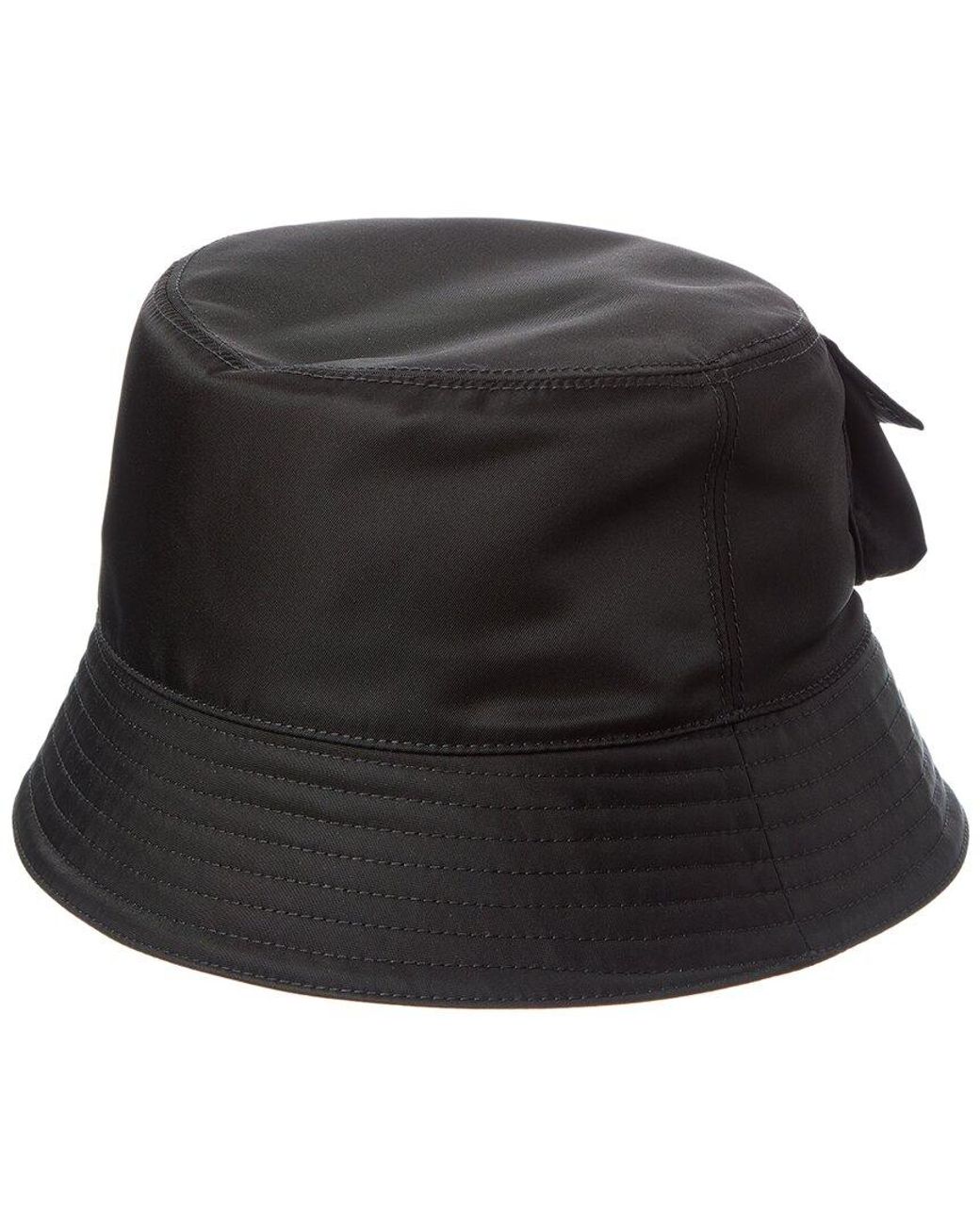 Prada Black Re-Nylon Bucket Hat