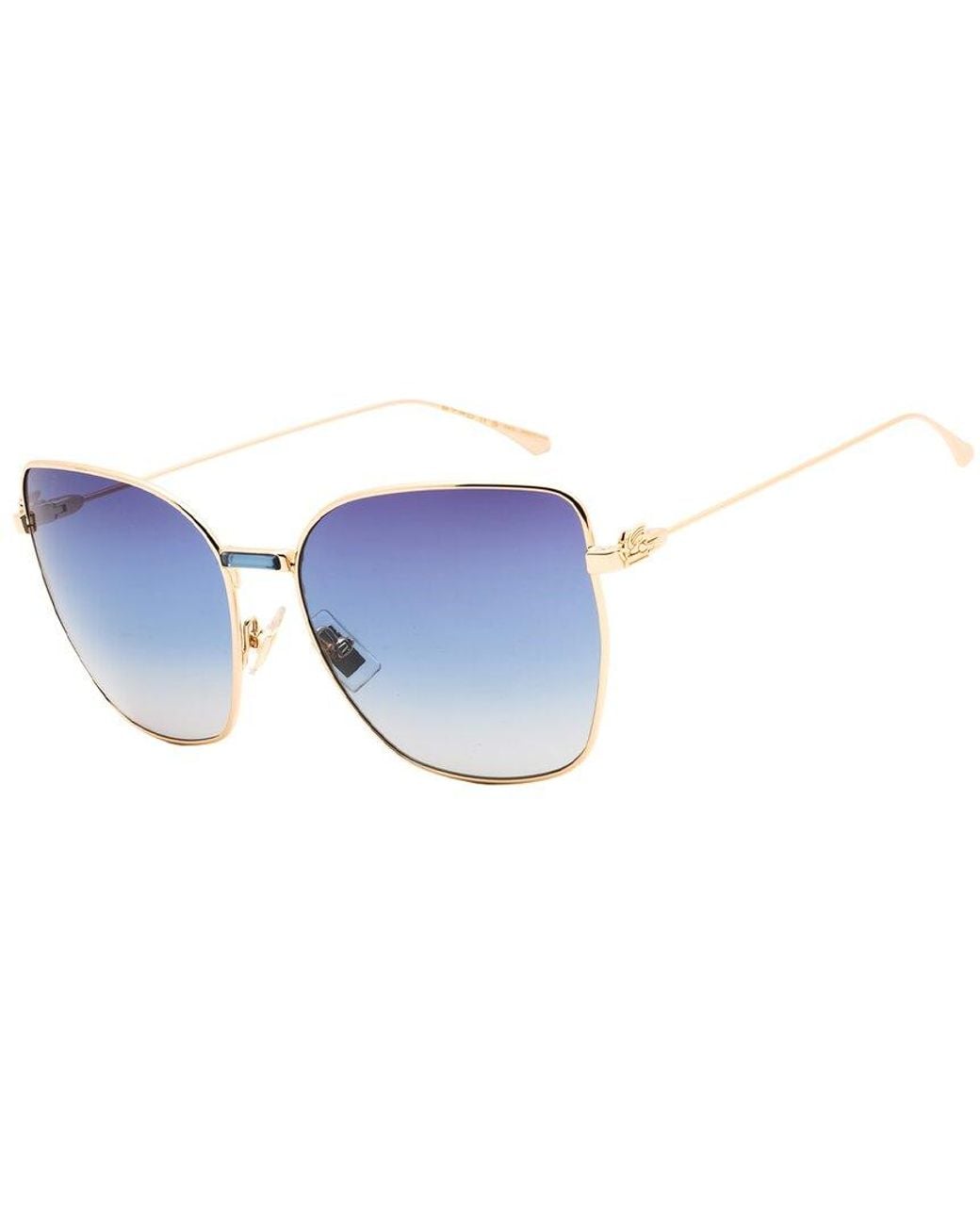 Etro Blue 60Mm Sunglasses