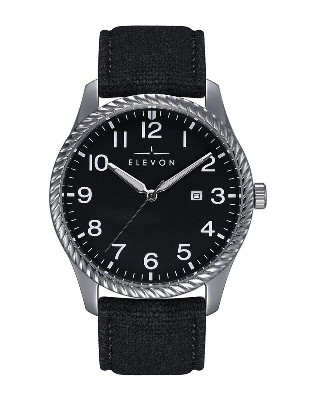 Elevon Watches Black Crosswind Watch for men