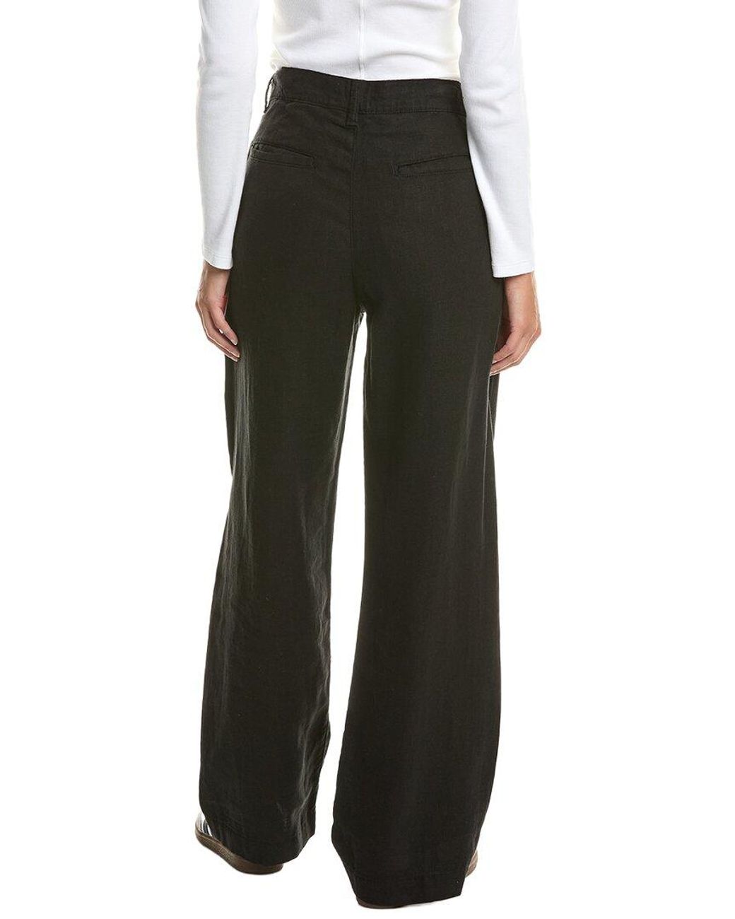 DL1961 Gray Taylor Linen Relaxed Barrel Jean