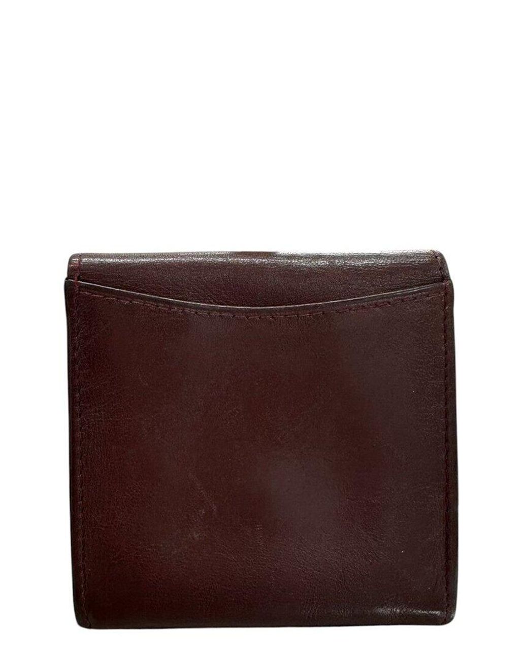 Cartier Brown Others Must Line Coin Case (Authentic Pre-Loved)