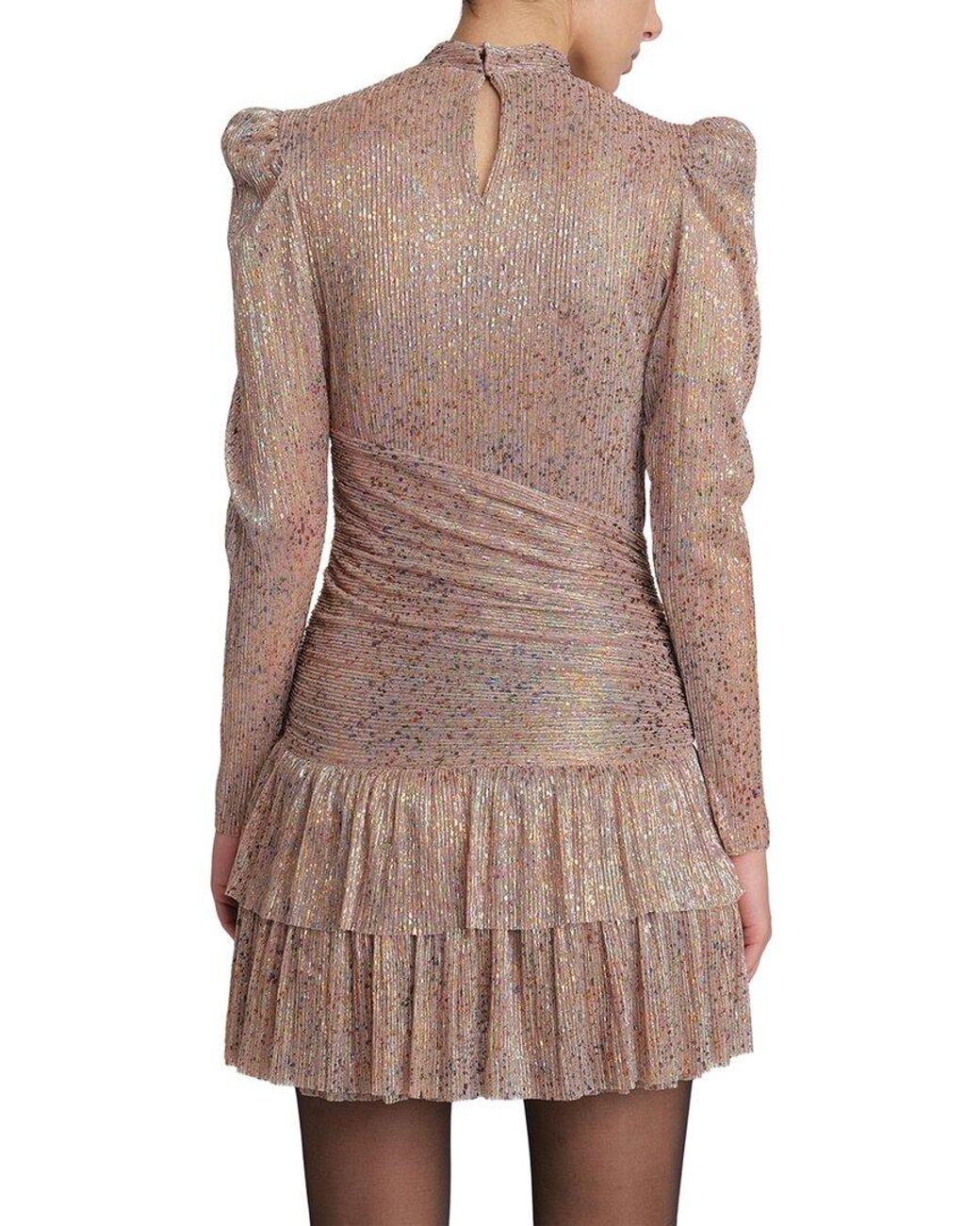Sabina Musayev Brown Brenda Mini Dress
