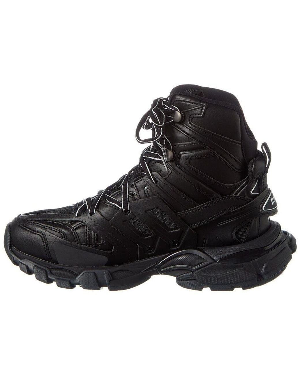 Balenciaga Black Track Hike High-Top Sneaker