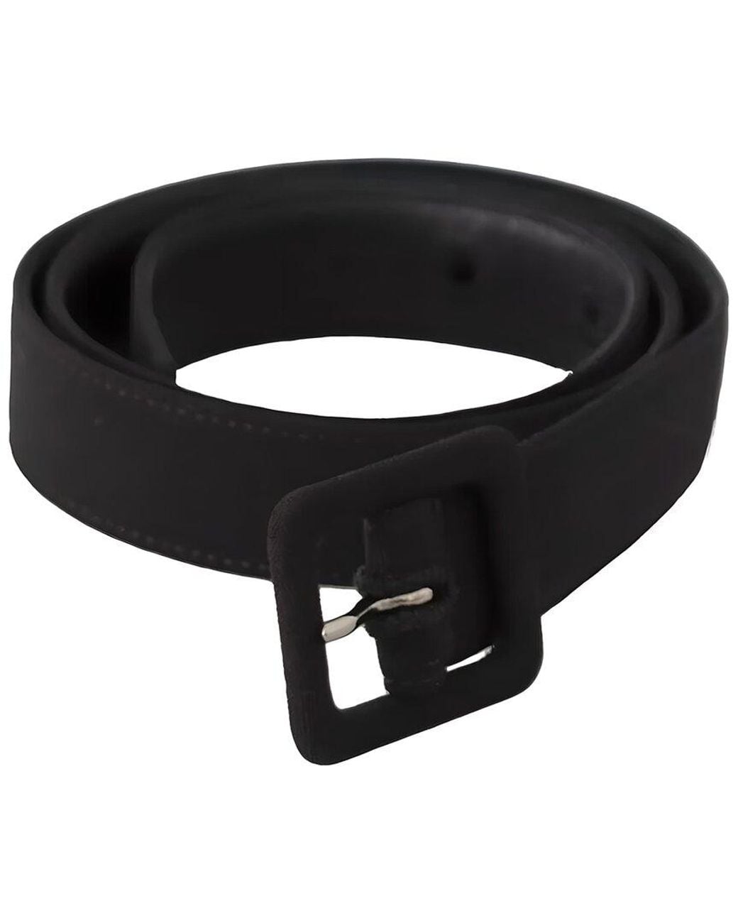 Dolce & Gabbana Black Leather Belt