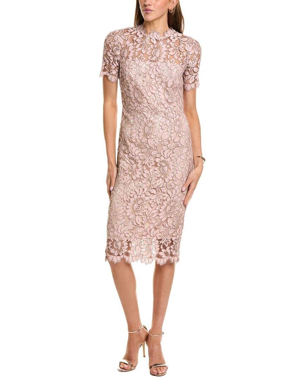 Eliza J Pink Sheath Dress