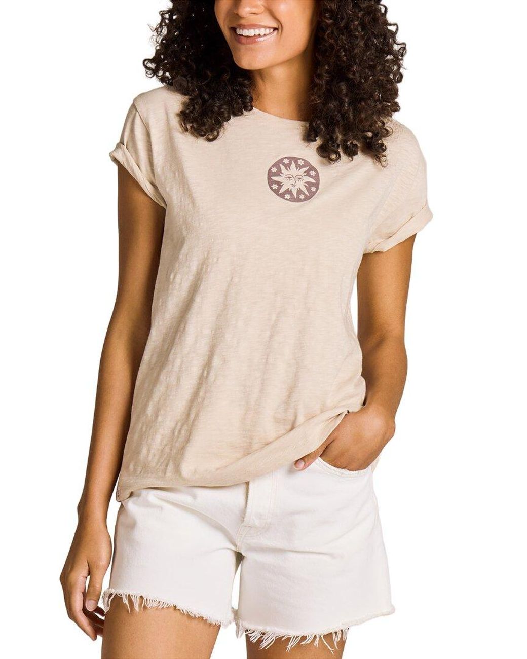 Life Is Good. White Slub T-Shirt
