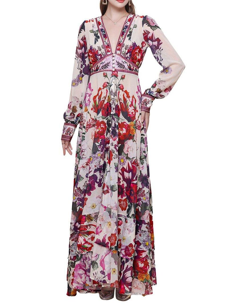 DZA Purple Maxi Dress