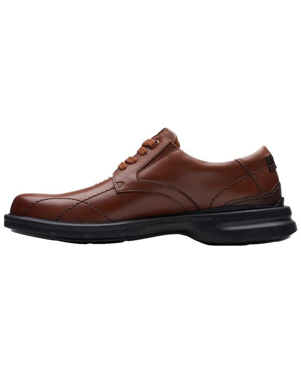 Clarks Brown Gessler Lace Sneaker for men