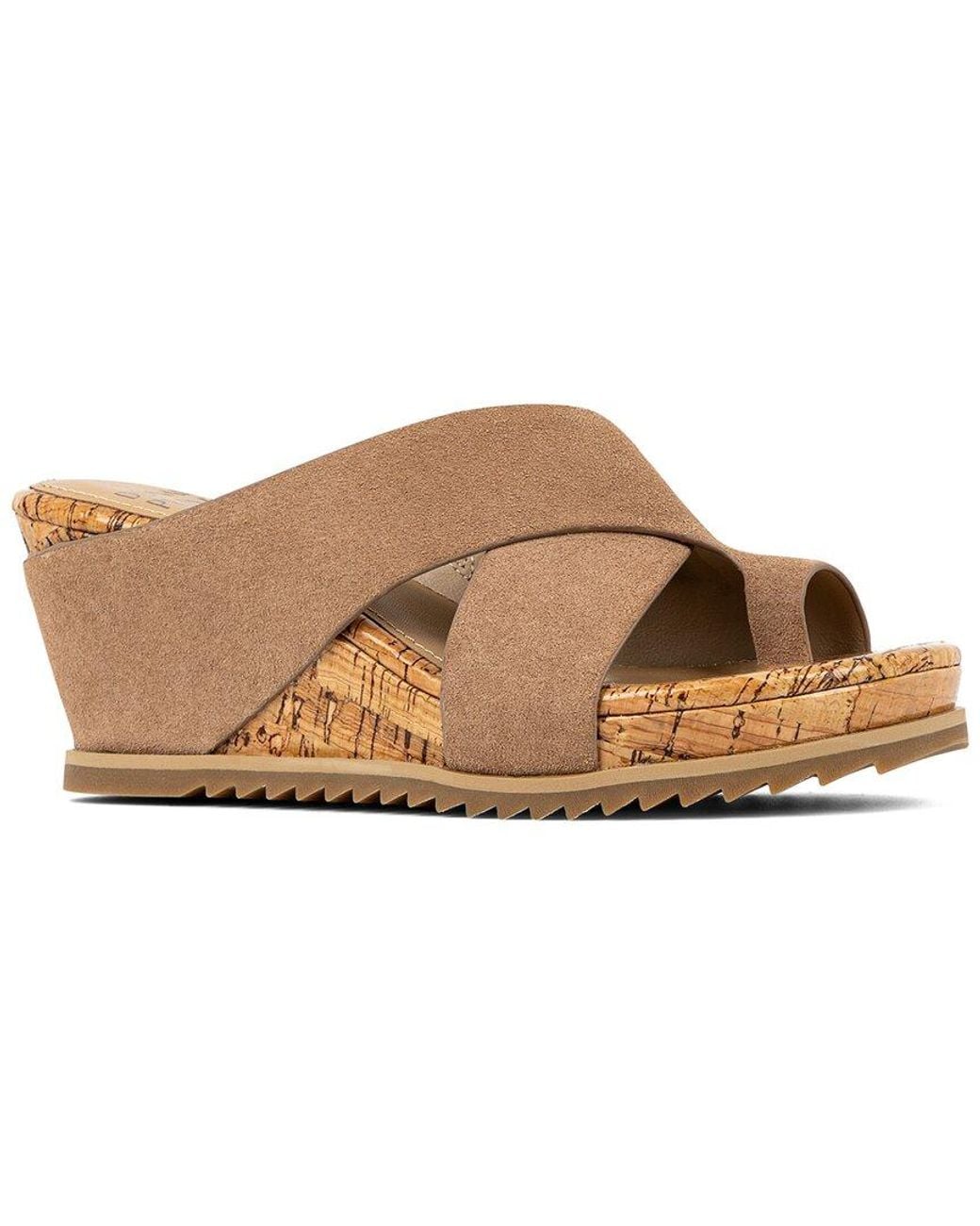 Donald J Pliner Brown Sisu Leather Sandal