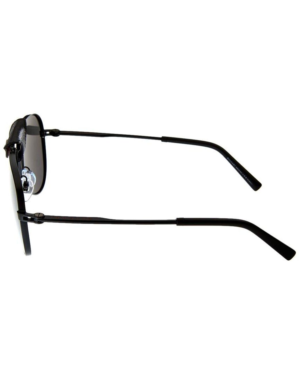 BVLGARI Black Bv5061q 60mm Polarized Sunglasses for men