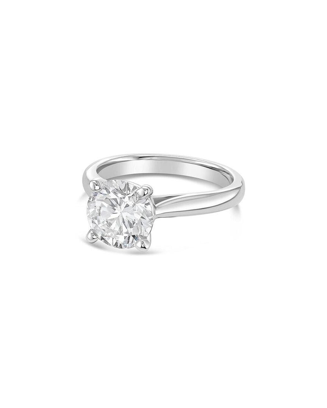 Diana M White Diana M. Platinum 15.00 Ct. Tw. Lab-Grown Diamond Solitaire Ring