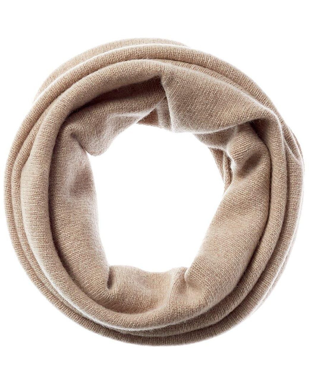 Portolano Natural Tweed Cashmere Neckwarmer for men