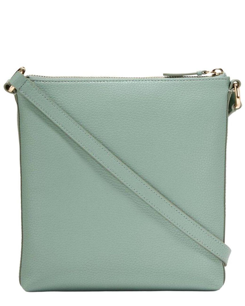 Cole Haan Green Emily Leather Crossbody