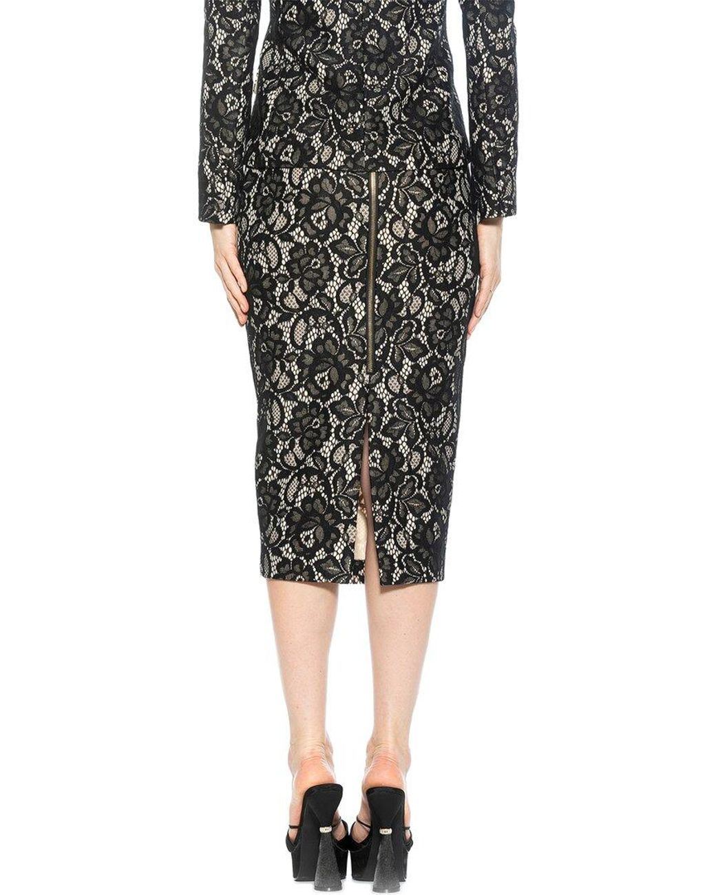 Alexia Admor Black Jacki Pencil Skirt