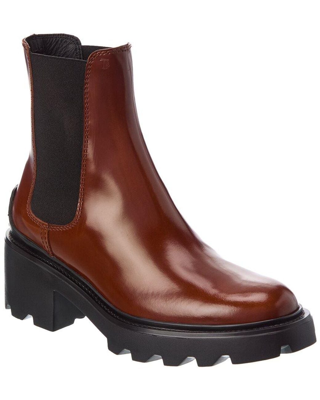 Tod's Brown Leather Boot
