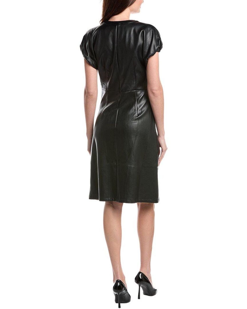 FLORA BEA NYC Black Stetson Shirtdress