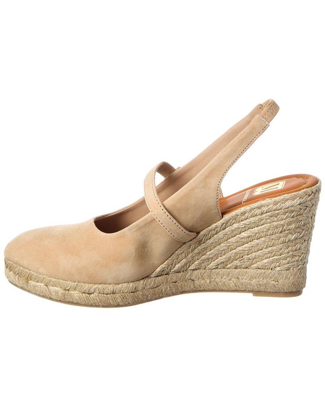 M by Bruno Magli Natural Salvia Suede Pump