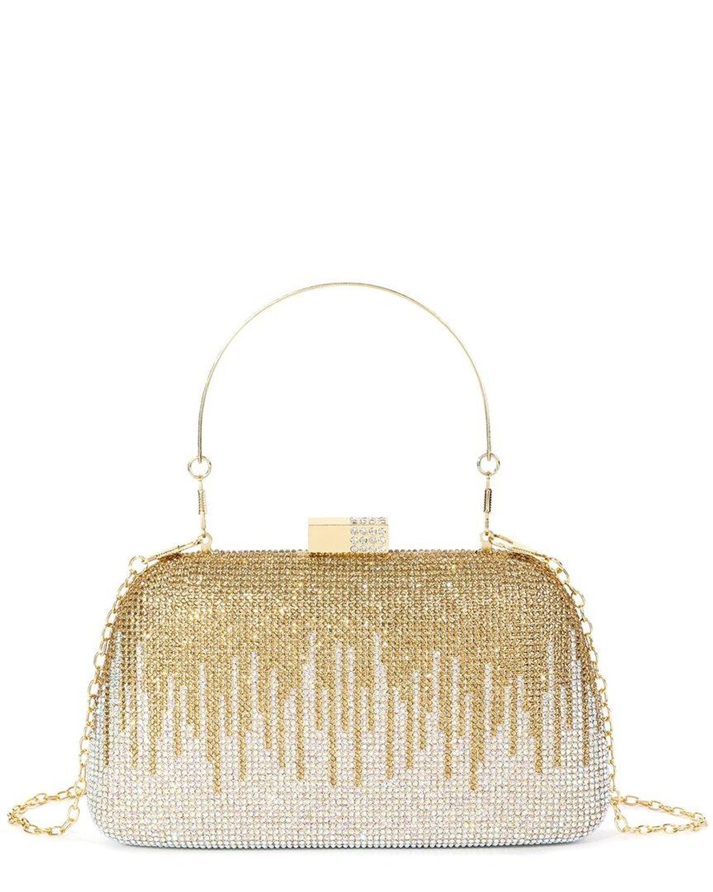 Tiffany & Fred Paris Metallic Gradient Crystal Clutch