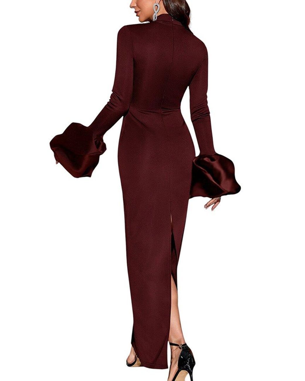 VIBI Red Maxi Dress